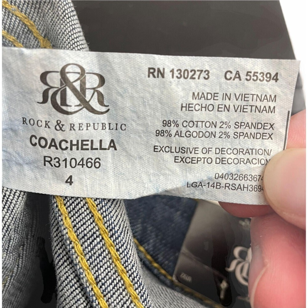 Women's Rock & Republic Coachella Shorts - Size 4 - NWT - Picture 3 of 3